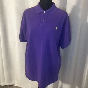 Ralph Lauren Classic Purple Polo Shirt